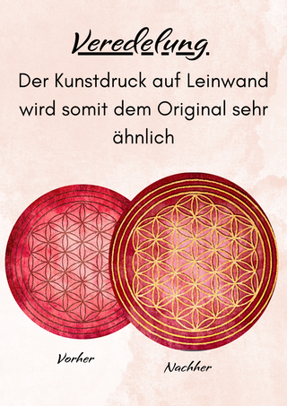 Kosmisches Licht -Kunstdruck