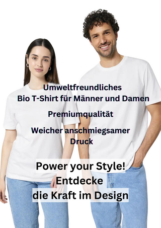 T-Shirt Unisex Premium Bio Vollmond Herz