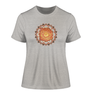 Wurzelchakra - Fitted Ladies Organic Shirt