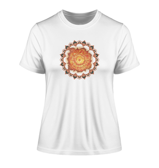 Wurzelchakra - Fitted Ladies Organic Shirt