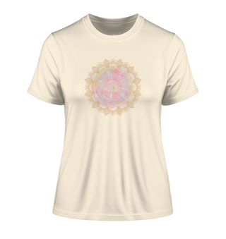 Herz Chakra - Fitted Ladies Organic Shirt