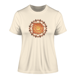 Wurzelchakra - Fitted Ladies Organic Shirt